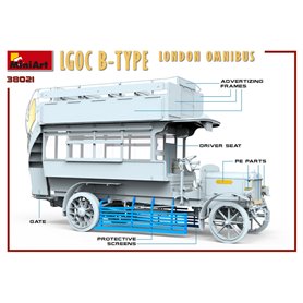 Mini Art 38021 LGOC B-Type London Omnibus