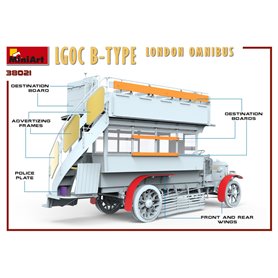 Mini Art 38021 LGOC B-Type London Omnibus