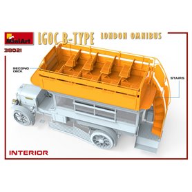 Mini Art 38021 LGOC B-Type London Omnibus