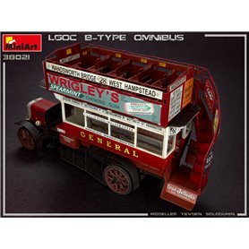 Mini Art 38021 LGOC B-Type London Omnibus