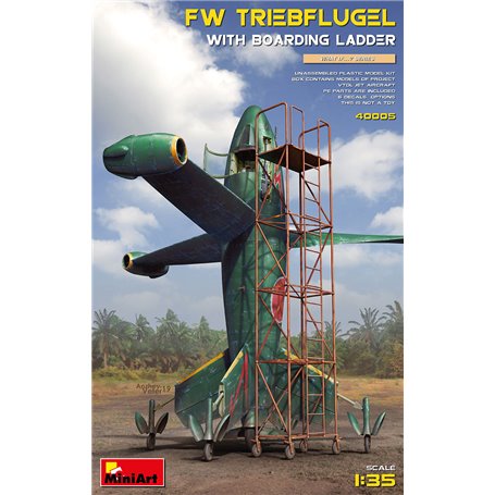 Mini Art 40005 Fw Triebflugel w/ boarding Ladder