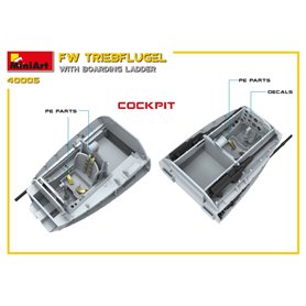 Mini Art 40005 Fw Triebflugel w/ boarding Ladder