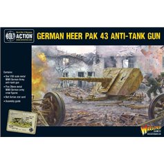 Bolt Action GERMAN HEER - PAK.43 ANTI-TANK GUN