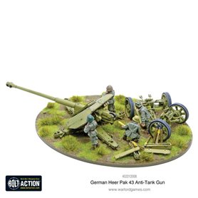 Bolt Action German Heer Pak 43 anti-tank gun