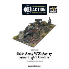 Bolt Action Polish Army 75mm Light Artillery