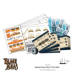 Black Seas Spanish Navy Fleet (1770 - 1830)