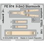 Eduard Il-2m3 Stormovik seatbelts STEEL 1/48 dla ACCURATE MINIATURES