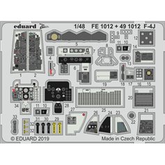 Eduard ZOOM 1:48 Interior elements for F-4J - Academy