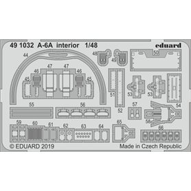 Eduard A-6A interior 1/48 dla HOBBY BOSS