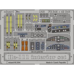 Eduard ZOOM 1:48 Interior elements for Heinkel He-111 - Revell / Monogram 