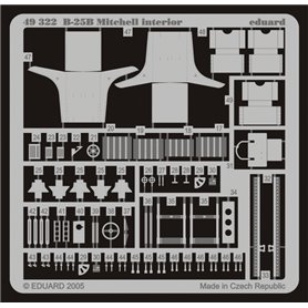 Eduard B-25B interior 1/48 dla ACCURATE MINIATURES