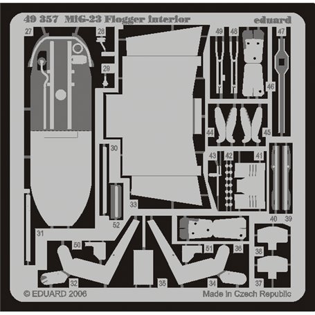 Eduard MiG-23 Flogger B interior 1/48 dla ITALERI