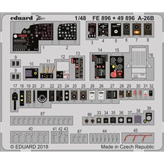 Eduard ZOOM 1:48 Interior elements for A-26B - Revell