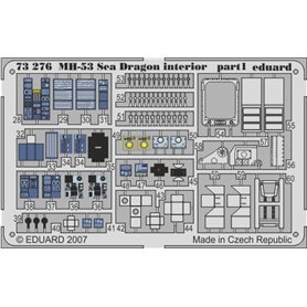 Eduard MH-53 interior 1/72 dla ITALERI