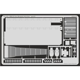 Eduard MH-53 interior 1/72 dla ITALERI