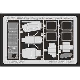 Eduard MH-53 interior 1/72 dla ITALERI