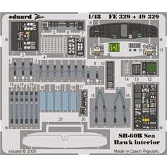 Eduard ZOOM 1:48 Elementy wnętrza do SH-60B dla Italeri