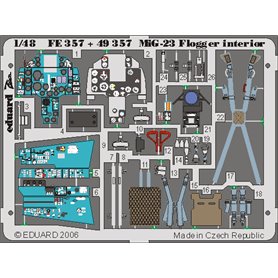 Eduard MiG-23 Flogger B interior 1/48 dla ITALERI