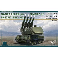 Panda 1:35 9A317 TELAR W/9M317 OF 9K37M2 BUK M2