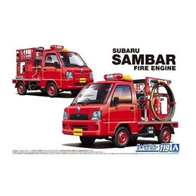 Aoshima 05794 1/24 Subaru TT2 Sambar The Fire
