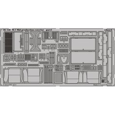 Eduard 1:35 Exterior elements for M7 - MID PRODUCTION - Dragon