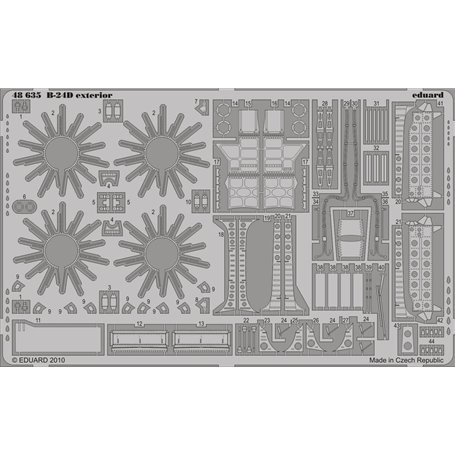 Eduard B-24D exterior 1/48 dla REVELL/MONOGRAM