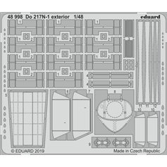 Eduard 1:48 Elementy zewnętrzne do Dornier Do-217 N-1 dla ICM