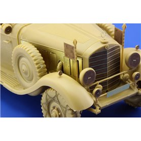 Eduard DB G-4 staff car tire chains 1/35 dla ICM