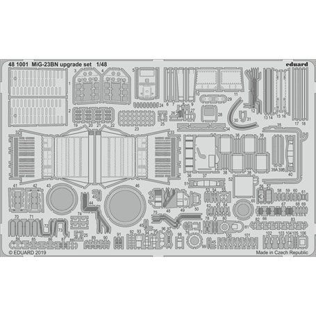 Eduard MiG-23BN upgrade set 1/48 dla EDUARD