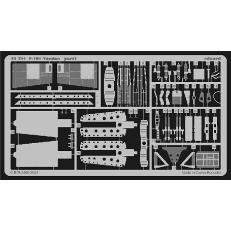 Eduard F-101 1/48 dla MONOGRAM