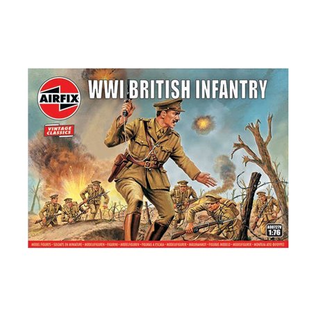 Airfix VINTAGE CLASSICS 1:76 WWI FRENCH INFANTRY
