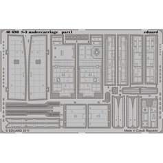 Eduard 1:48 Komory podwozia do S-3 dla Italeri