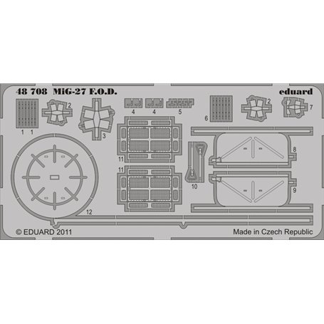 Eduard MiG-27 F.O.D. 1/48 dla ITALERI