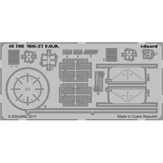 Eduard 1:48 Osłony wlotów powietrza do MiG-27 dla Italeri