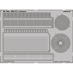 Eduard 1:48 Wydech for MiG-27 - Italeri