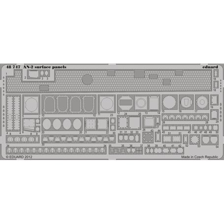 Eduard An-2 surface panels 1/48 dla HOBBY BOSS