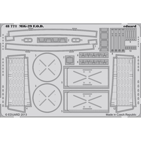 Eduard MiG-29 F.O.D. 1/48 dla GREAT WALL HOBBY