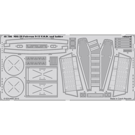 Eduard MiG-29 9-13 F.O.D. and ladder 1/48 dla GREAT WALL HOBBY