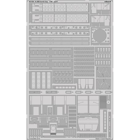 Eduard A-26B bomb bay 1/48 dla REVELL