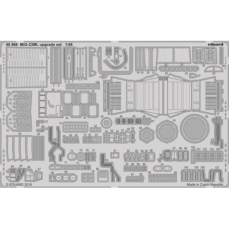 Eduard MiG-23ML upgrade set 1/48 dla EDUARD