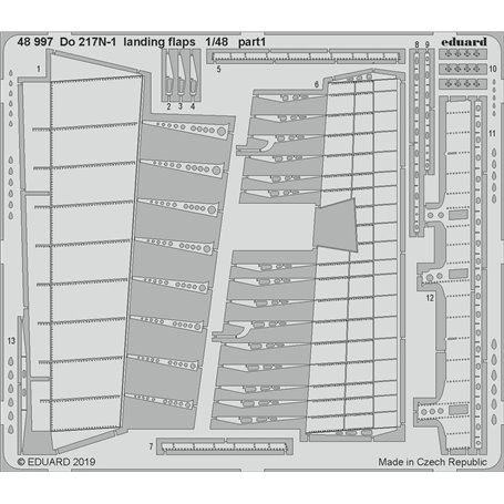 Eduard Do 217N-1 landing flaps 1/48 dla ICM