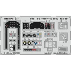 Eduard ZOOM 1:48 Yakovlev Yak-1b - Zvezda