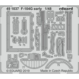Eduard F-104G early 1/48 dla KINETIC
