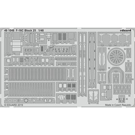 Eduard F-16C Block 25 1/48 dla TAMIYA