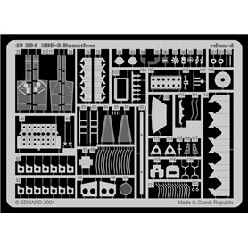 Eduard SBD-3 1/48 dla ACCURATE MINIATURES