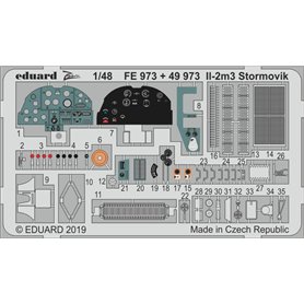 Eduard ZOOM 1:48 Ilyushin Il-2m3 Stormovik dla Accurate Miniatures