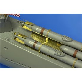 Eduard I-53 floor plates 1/72 dla LINDBERG