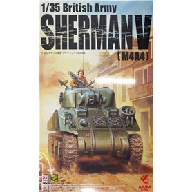 Asuka 1:35 M4A4 Sherman V z polskimi oznaczeniami