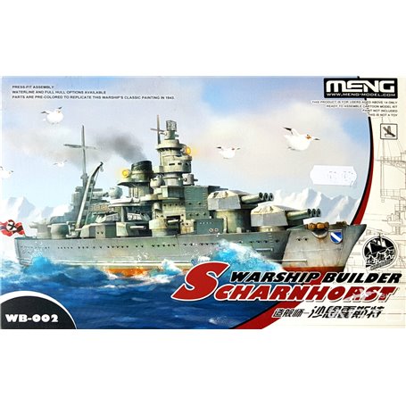 Meng WARSHIP BUILDER Scharnhorst