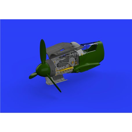 Eduard Bf 109G-10 engine 1/48 dla EDUARD